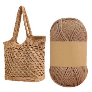 Crochet Cotton Yarn for Knitting Bargain Cotton Baby Milk Thread Worsted Handmade Wool Line Yarn Crochet Cheap 8 best sales supplier list - №2