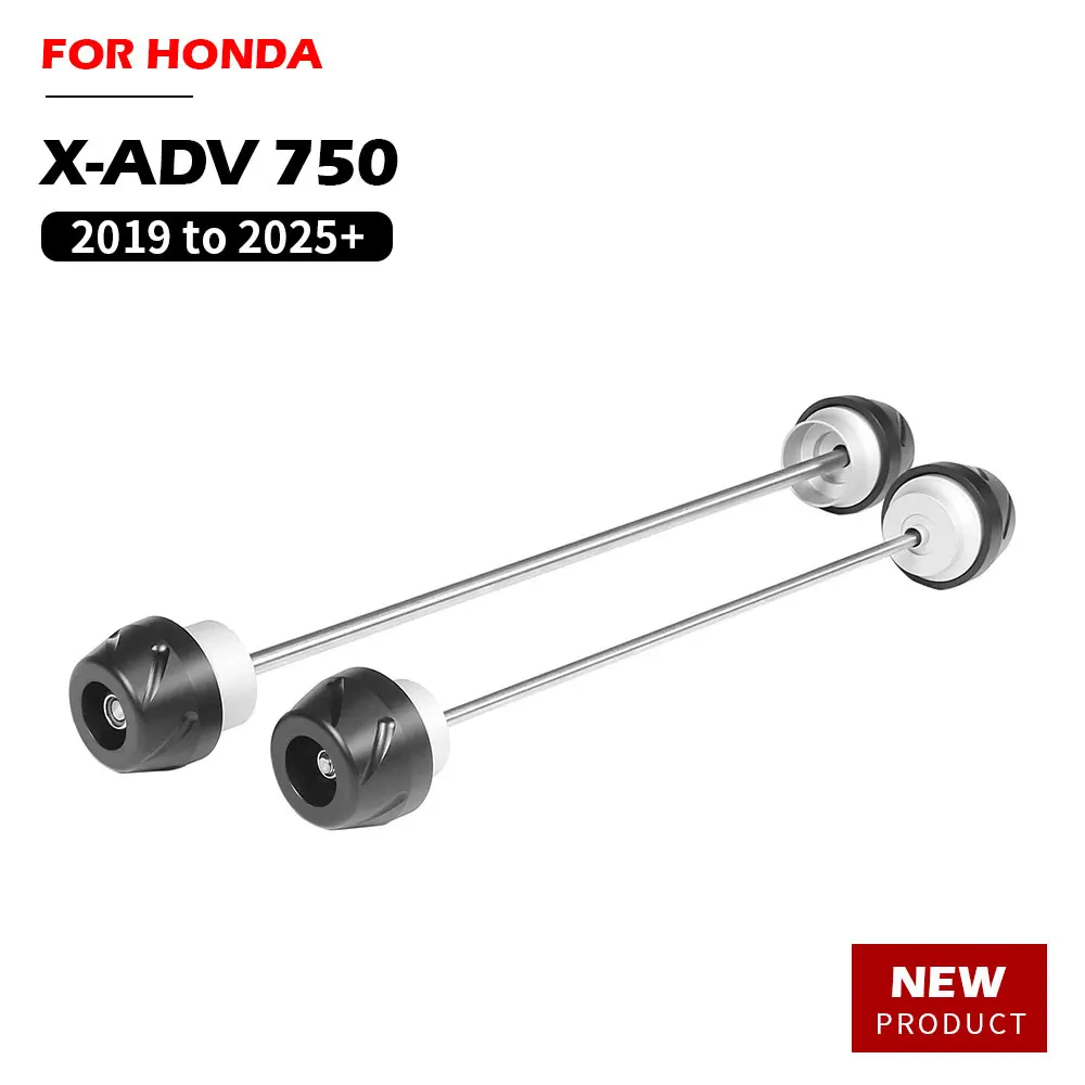 

X-ADV 750 2019 to 2025 Anti-collision Slider Accessories For HONDA Motorcycle Front Rear Axle Fork Crash Slider Parts