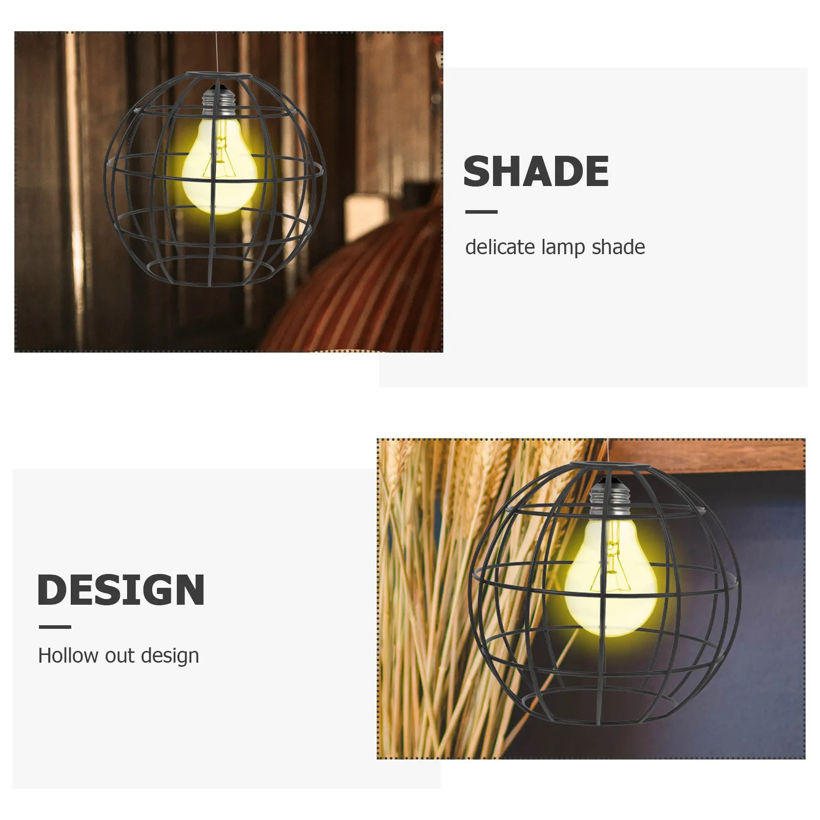 

Iron Lampshade Hollow Out Metal Pendant Lamp Cover For Ceiling Lights Decorative Replacement Modern Light Shade For Home