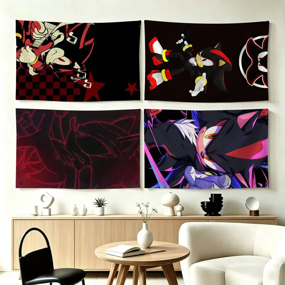 Game S-Shadow The H-Hedgehogs Flag Suitable For Party Club Outdoor Interior Wall Decoration Banner Fans Gift