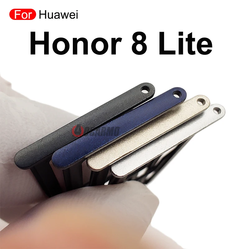 Suku Cadang Pengganti untuk Huawei Honor 8 Lite 8 Lite Perbaikan Slot Soket Tempat SIM Kartu Sim