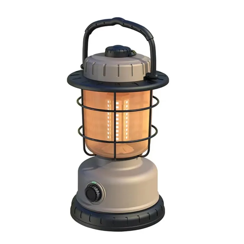 Light Emitting Diode Rechargeable Lantern Camping Spotlight Portable Light Emitting Diode Light