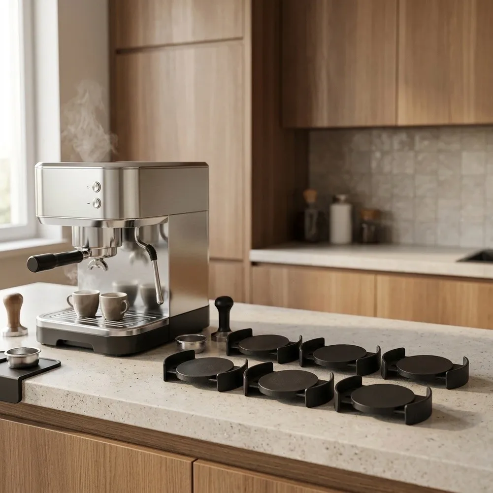 Coffee Cup Rack Set 6 Pieces - Open Design Cup Holder for Quick and Air Circulation to Keep Mugs Dry and Clean