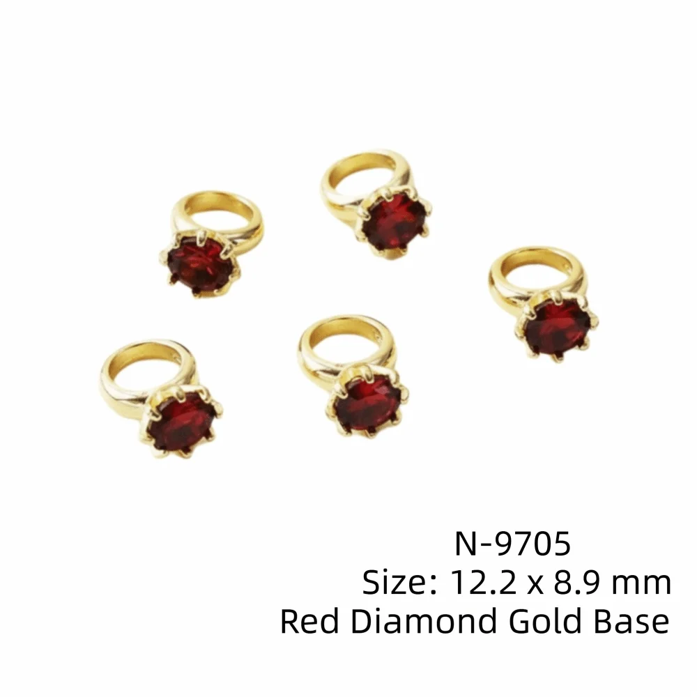 

Sparkle Zircon Nail Art Rhinestones Crystal Nail 3D Zircon Diamond Nail Art Charms Clear Glass Big White Diamond Manicure Charms