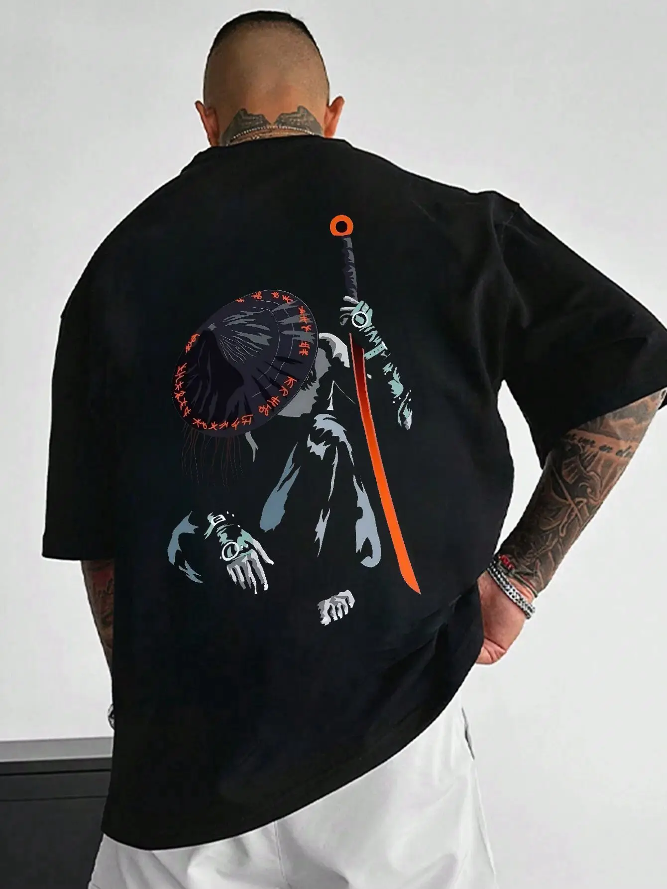 

Темный, samur информационный анализ, Блейзеры estampados en la espalda депортирует повседневную одежду camiseta de manga corta camisa