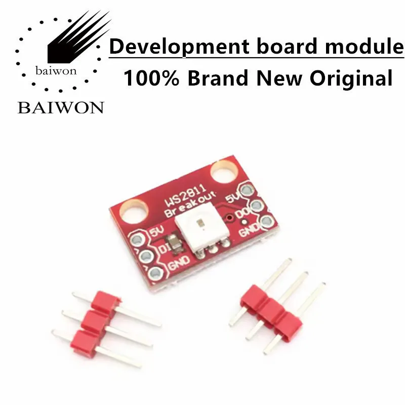 RGB LED Breakout - WS2812 Color Light Module Single Line Interface Full Color LED Tube