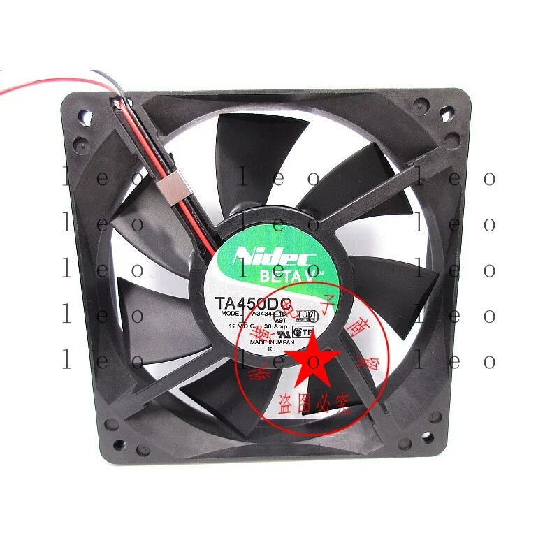 

Вентилятор охлаждения EE 1PC A34344-16 12025 DC12V 0.30A 12CM, двойной, *см