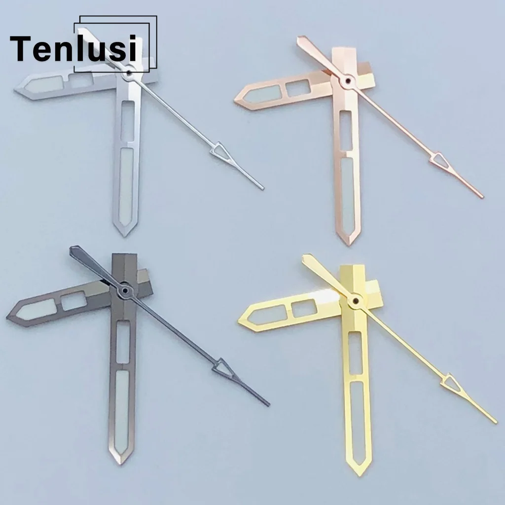 Tenlusi Luminous Watch Hands for NH35 NH36 NH38 NH39 NH70 NH72 Models Green Silver Gun Gold Rose Gold Options Available