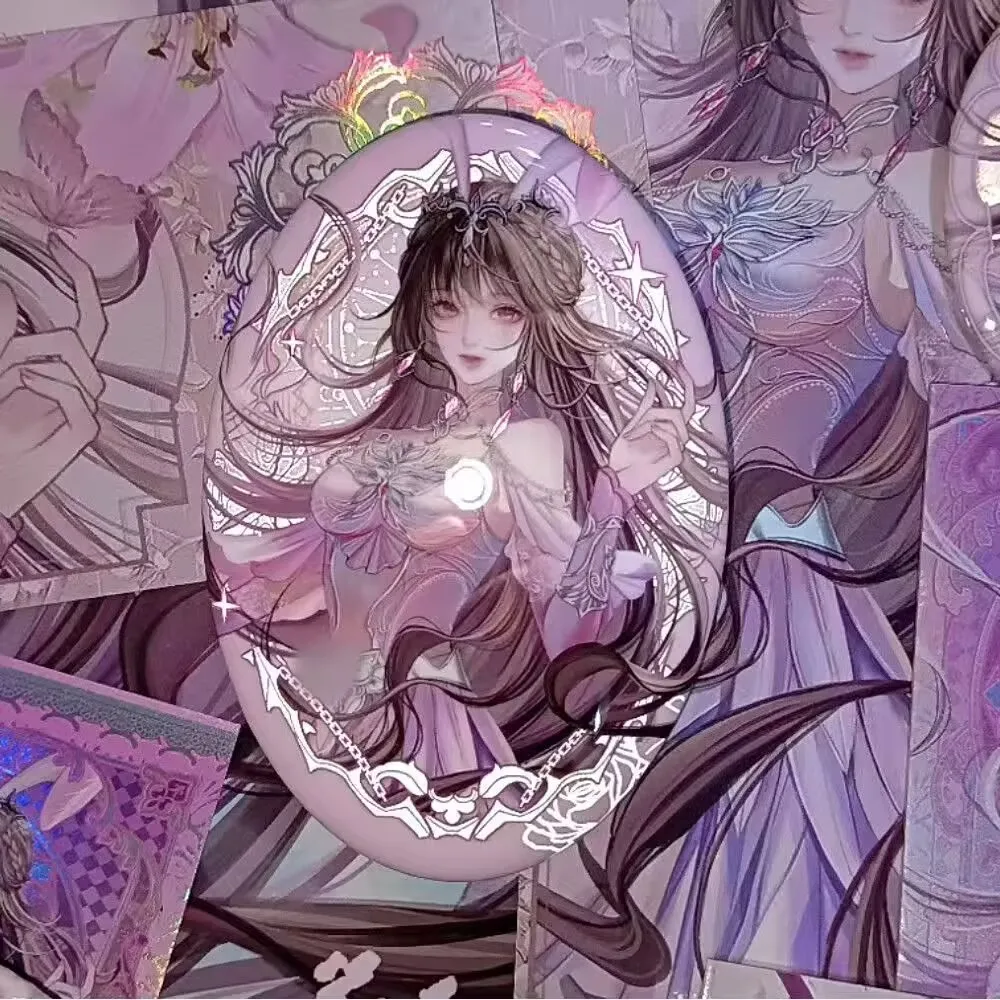 Douluo continente que rodean elíptico de baile pequeño, valle de seguidor de alta belleza, insignia de barra de elipse de doble destello casero, regalo