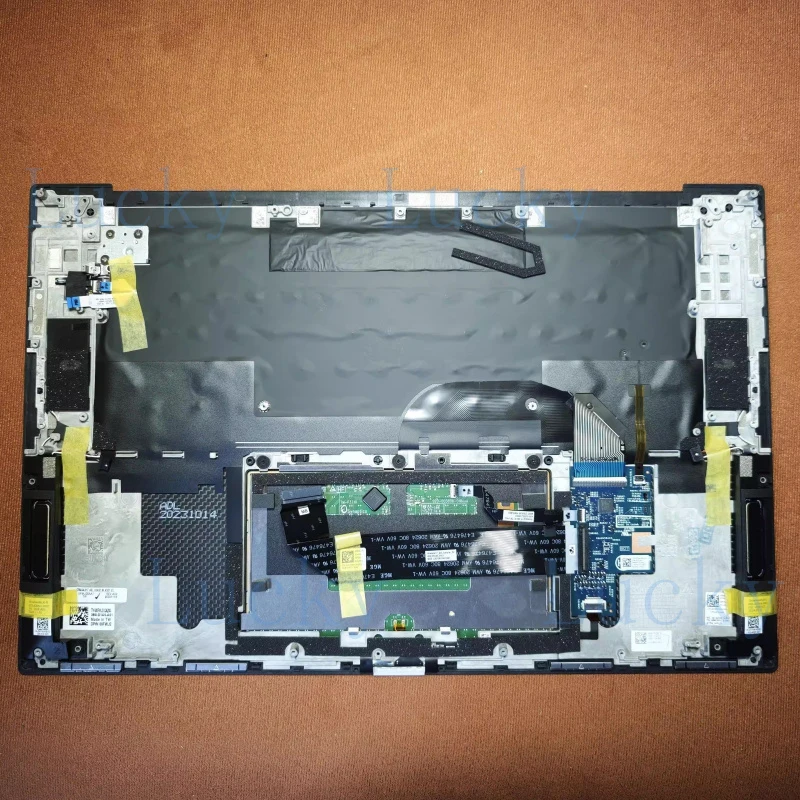 f  New For Dell XPS 17 9720 Precision 5770 Palmrest Upper Case US Backlit KB TP