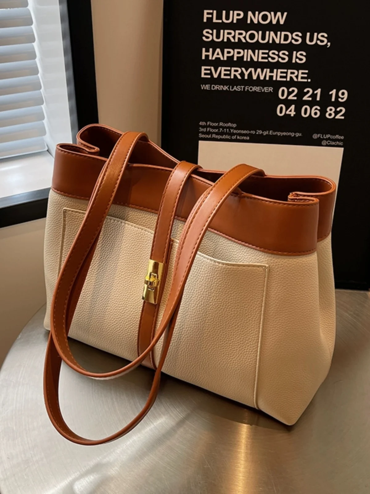 Fashion Large Capacity PU Tote Bag For Women Luxury Designer Brand 2023 New High-quality Shoulder Messenger Bag