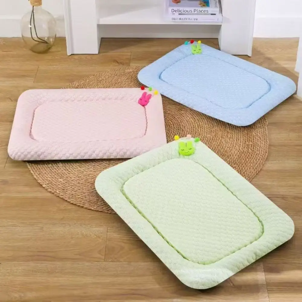 

Pet Supplies Cool Dog Mat Breathable Cute Dog Bed Soft Cat Nest Spring/Summer