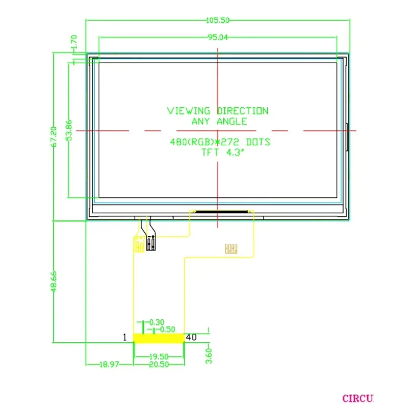 

Горячая Распродажа 2025 года, 4,3-дюймовый емкостный сенсорный экран ctp TFT ЖК-панель 480*800 (rgb), модули сенсорного дисплея 3,5 дюйма, 4,3 дюйма, 5 дюймов, 7 дюймов, 10,1 дюйма