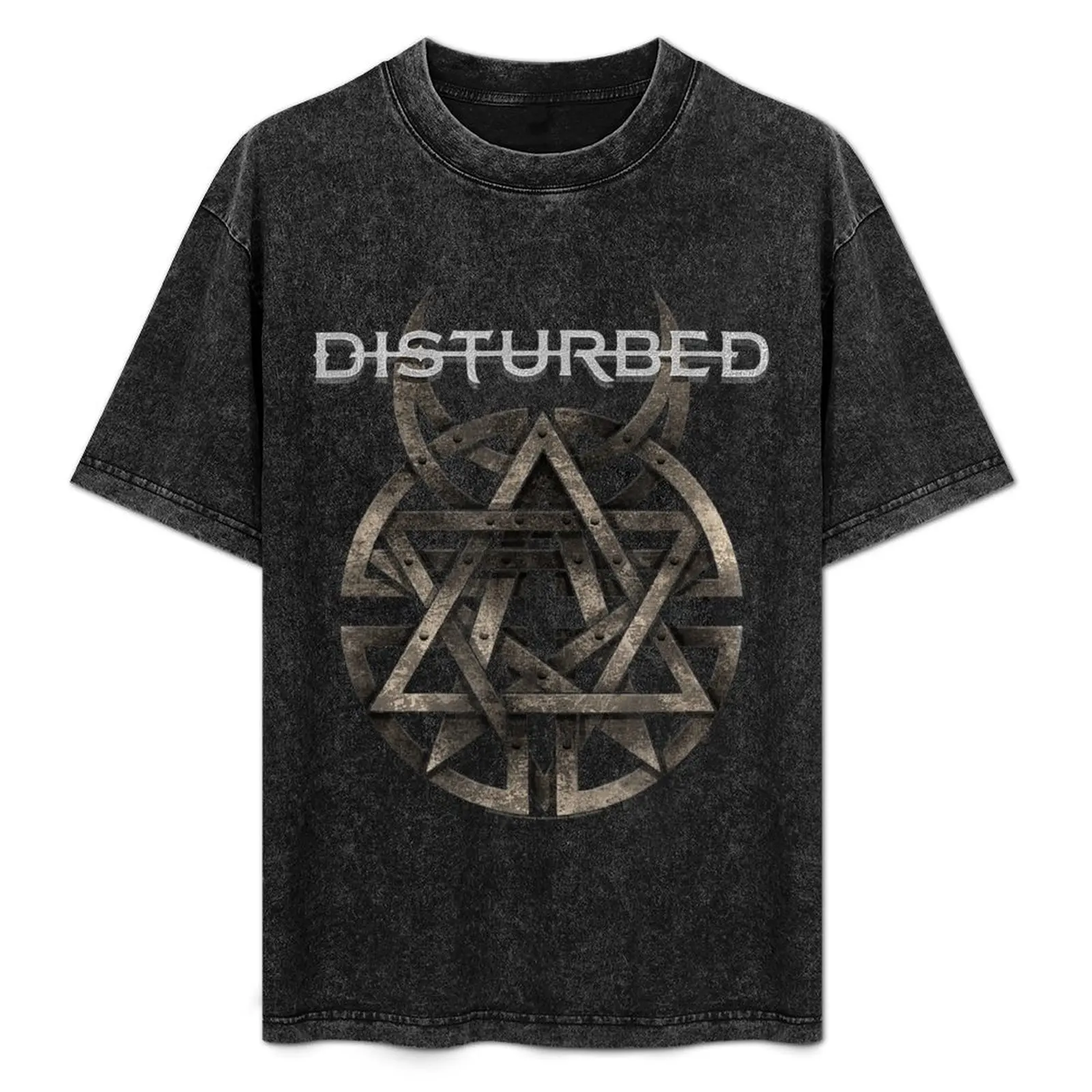 Disturbed T-Shirt Big and Tall Crew Neck Tee