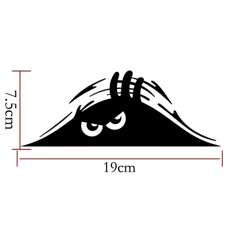 

Funny Anime Racing Car Decals Waterproof Reflective Vinyl Graphics for Vehicle Window Bumper Body Exterior Decor Universal Auto