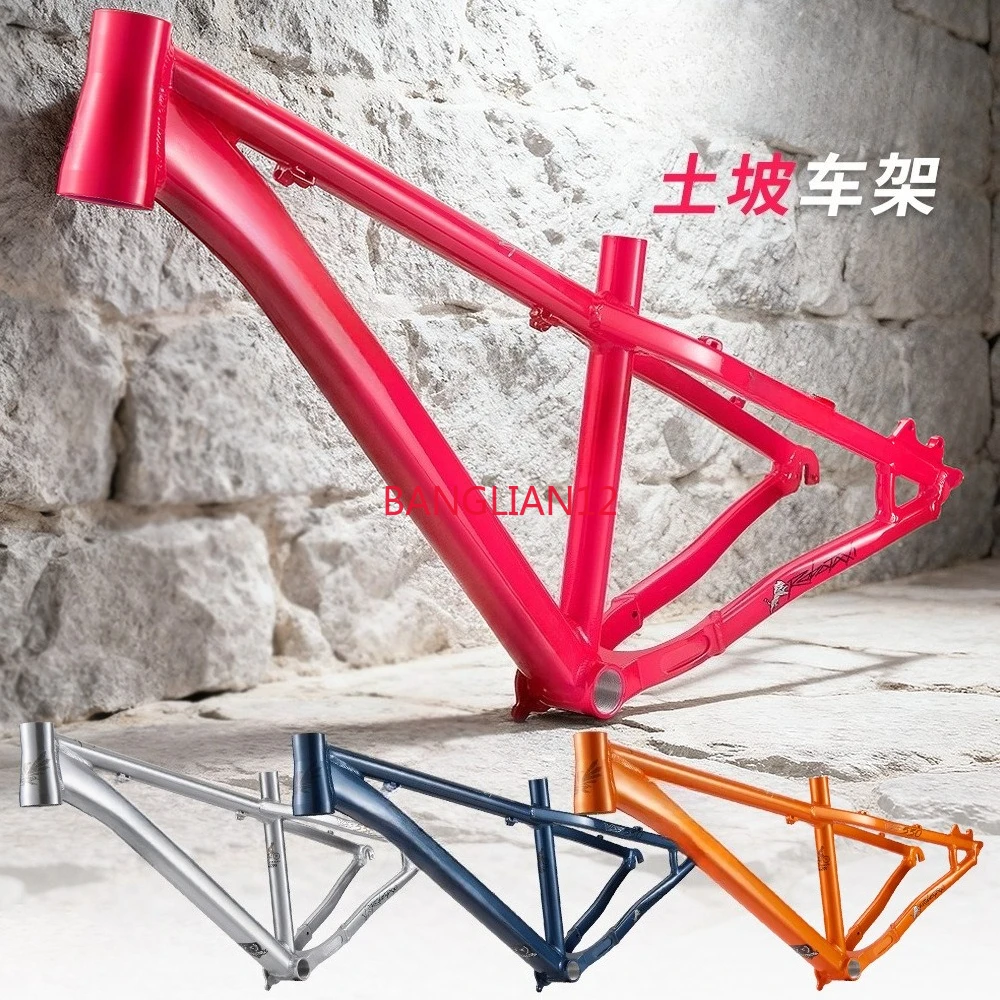 Frame Earth Slope Rahmen 26/27,5 Zoll Hardtail-Fahrrad Fly Pack Off-Road, Scheibenbremsrahmen