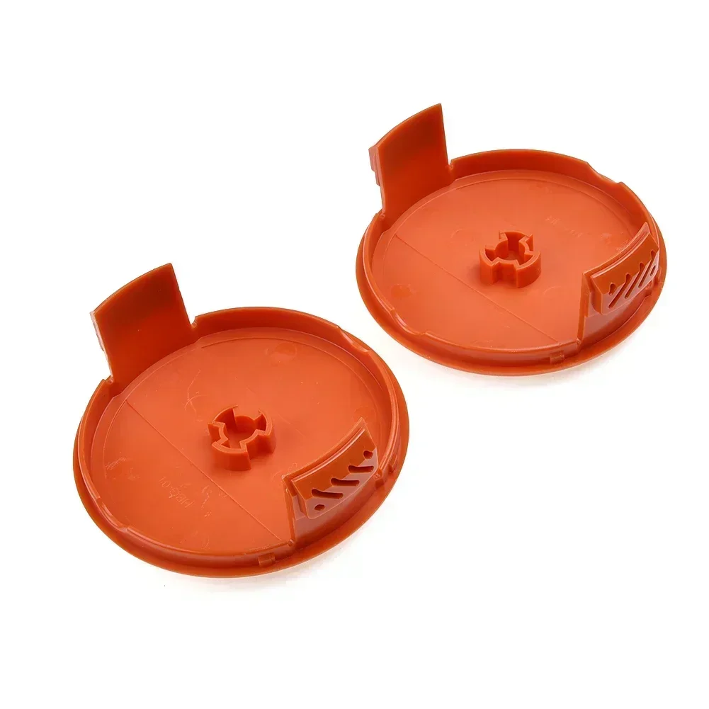 2PCS Spool Cover For Black & Decker Reflex GL430S GL430SC GL530 GL540 Strimmer Trimmer Accessories Orange Sale Newest