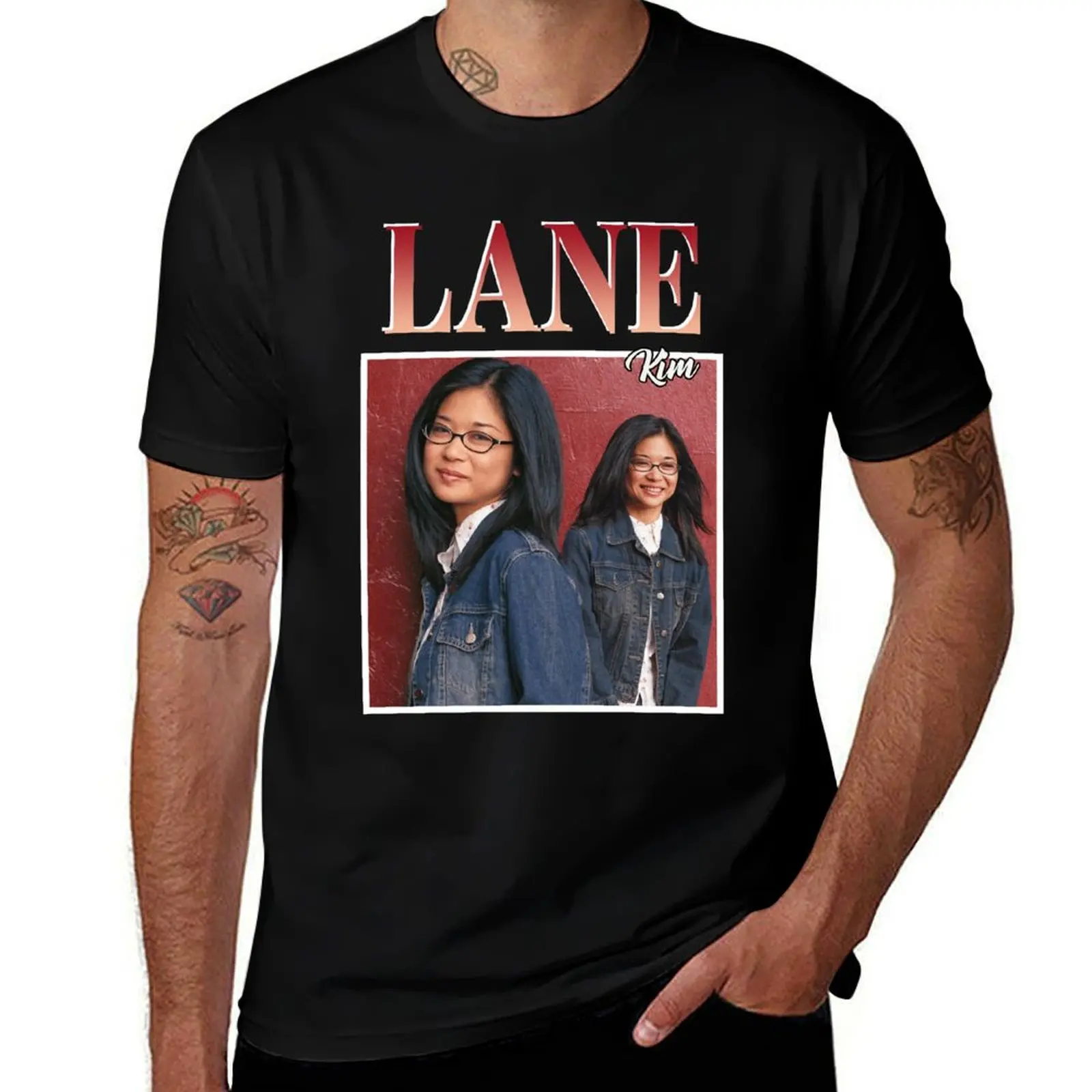 

Lane Kim T-Shirt t shirt man designer man t shirt cotton t shirt man luxury T-Shirt