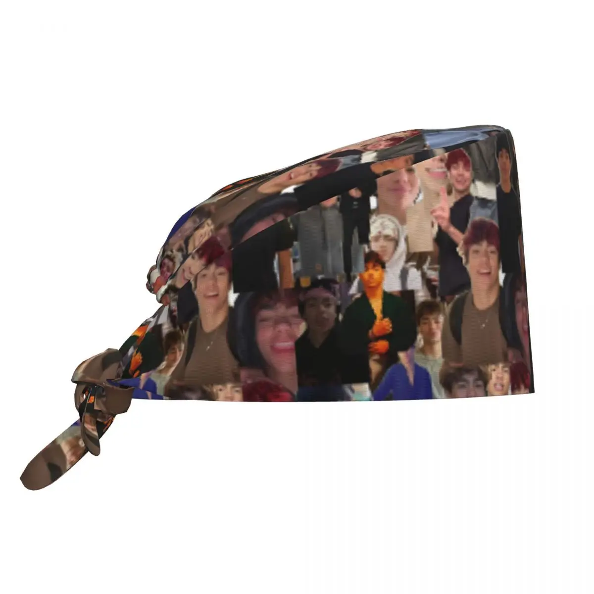 Malachi Barton Actor Scrub Cap Vintage Tooth Check Surgicals Caps for Men Women Pet Grooming Nursing Working Caps Hat