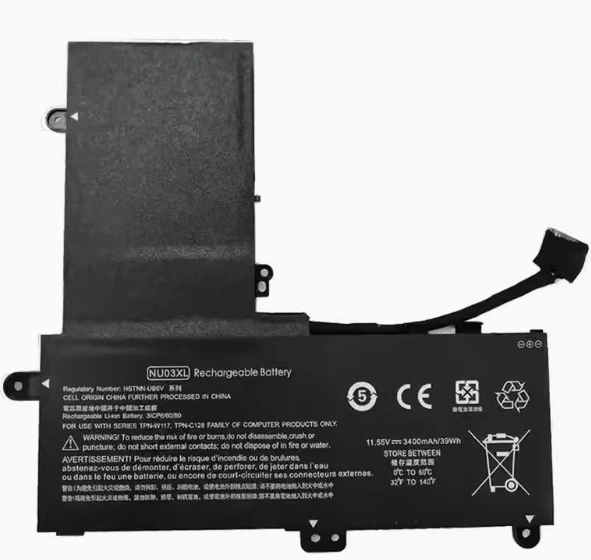 Suitable for Hp Pavilion X360 11-U000 Hstnn-Ub6V Nu03Xl Laptop Battery