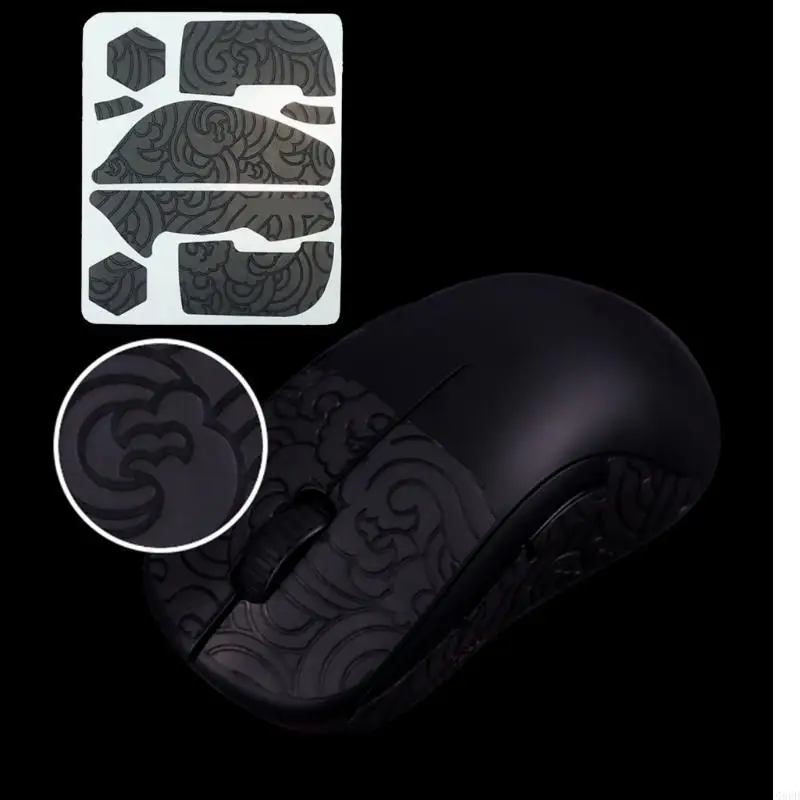 G6DD Esports Mouse Skin Side Stickers Game Mouse Grip Tape for ZOWIE Sweat Resistant
