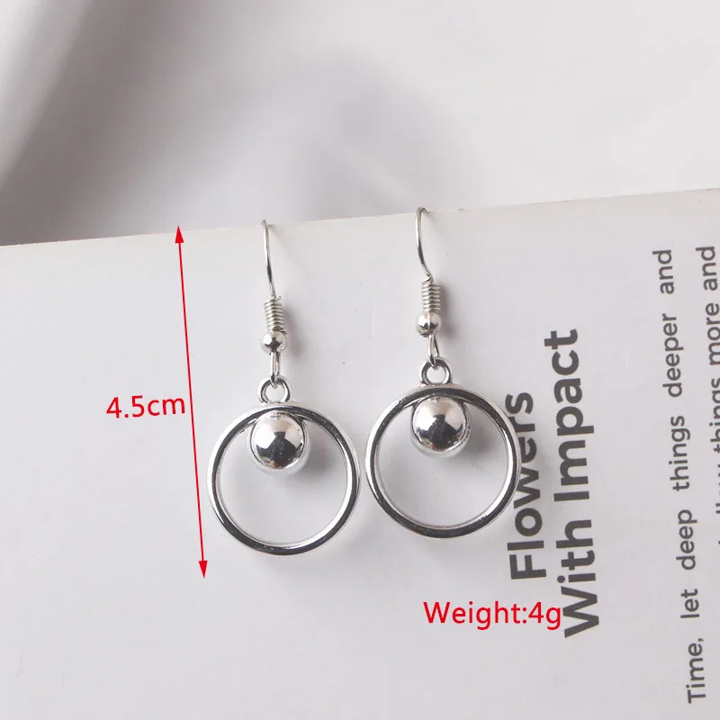 New Simulated Pearls Dangle Earrings For Women Ball Drop Brincos Bijoux boucle d\'oreille Fashion Jewelry Unusual Earring