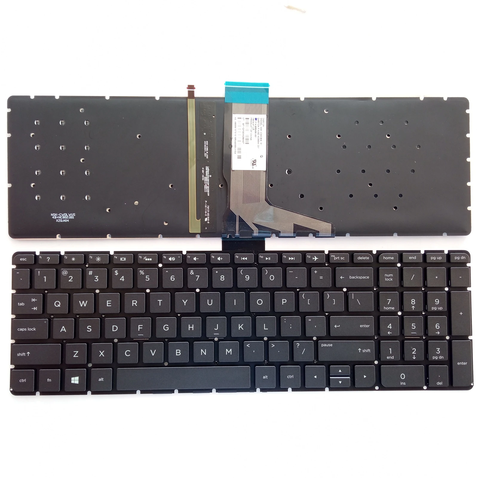 

for HP Pavilion x360 15-BK 15T-BK 15-BR 15-BE M6-W 15-W TPN-W114 Laptop Keyboard