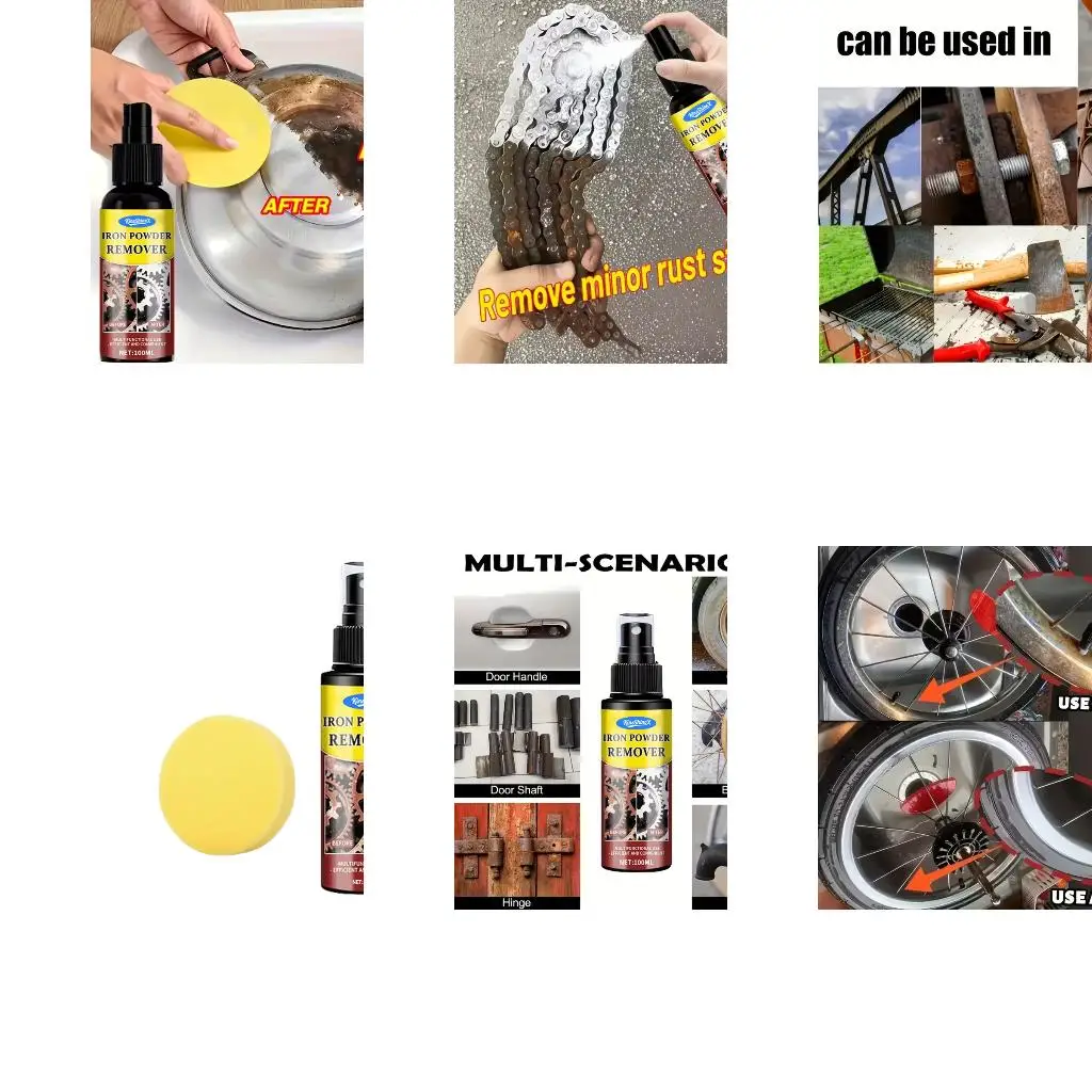  Rust Remover for Car Chassis Hub Multifunction Sprayer Car Rust Removal Sprayer