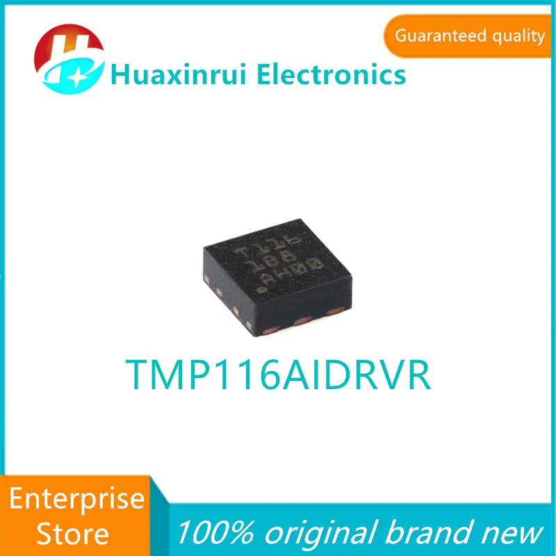 TMP116AIDRVR WSON-6 100% original brand new silk screen T116 digital temperature sensor chip TMP116AIDRVR