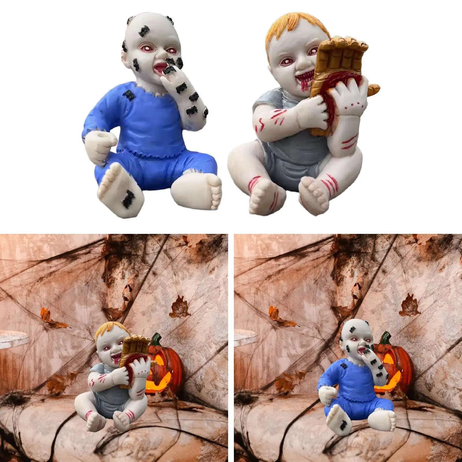 Halloween Scary Doll, Halloween Doll, Handmade Realistic Sculpture,