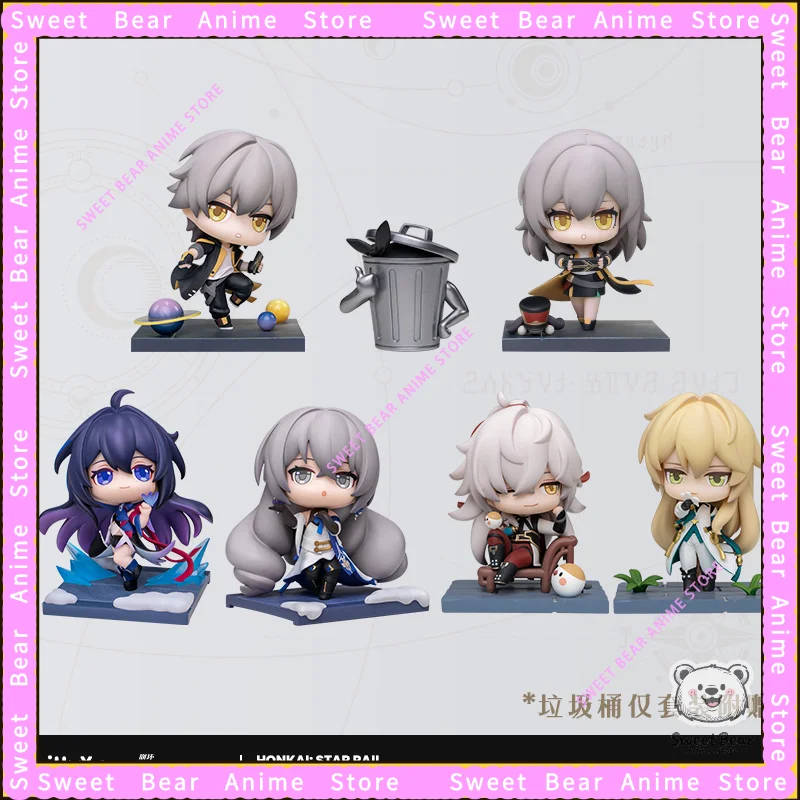 

【APEX/Mihoyo】Original Honkai: Star Rail - The Moment of Departure Q - Version Action Figure Anime Model Trendy Toys Desktop Doll