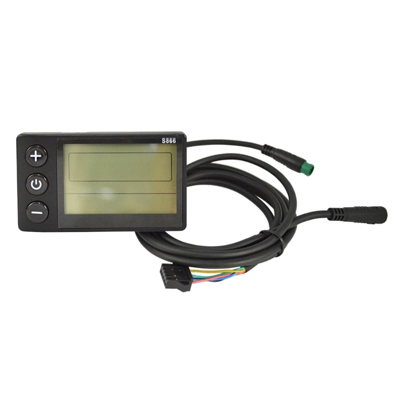 Electric Bike Display Universal 24V 36V 48V Waterproof LCD Display Control Panel DropShipping