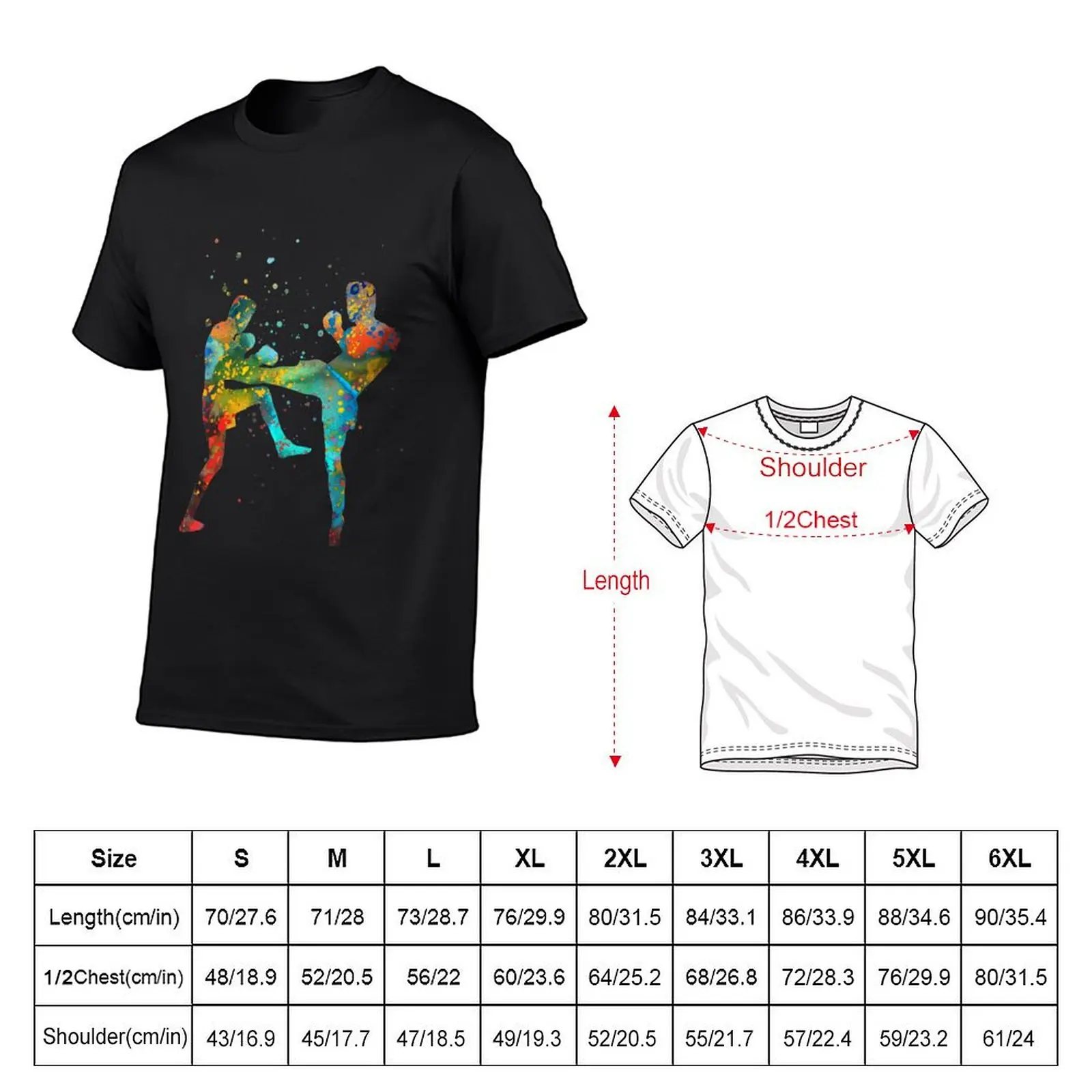 Man muay thai boxing, muay thai boxing man T-Shirt tops anime clothes for a boy workout shirts for men