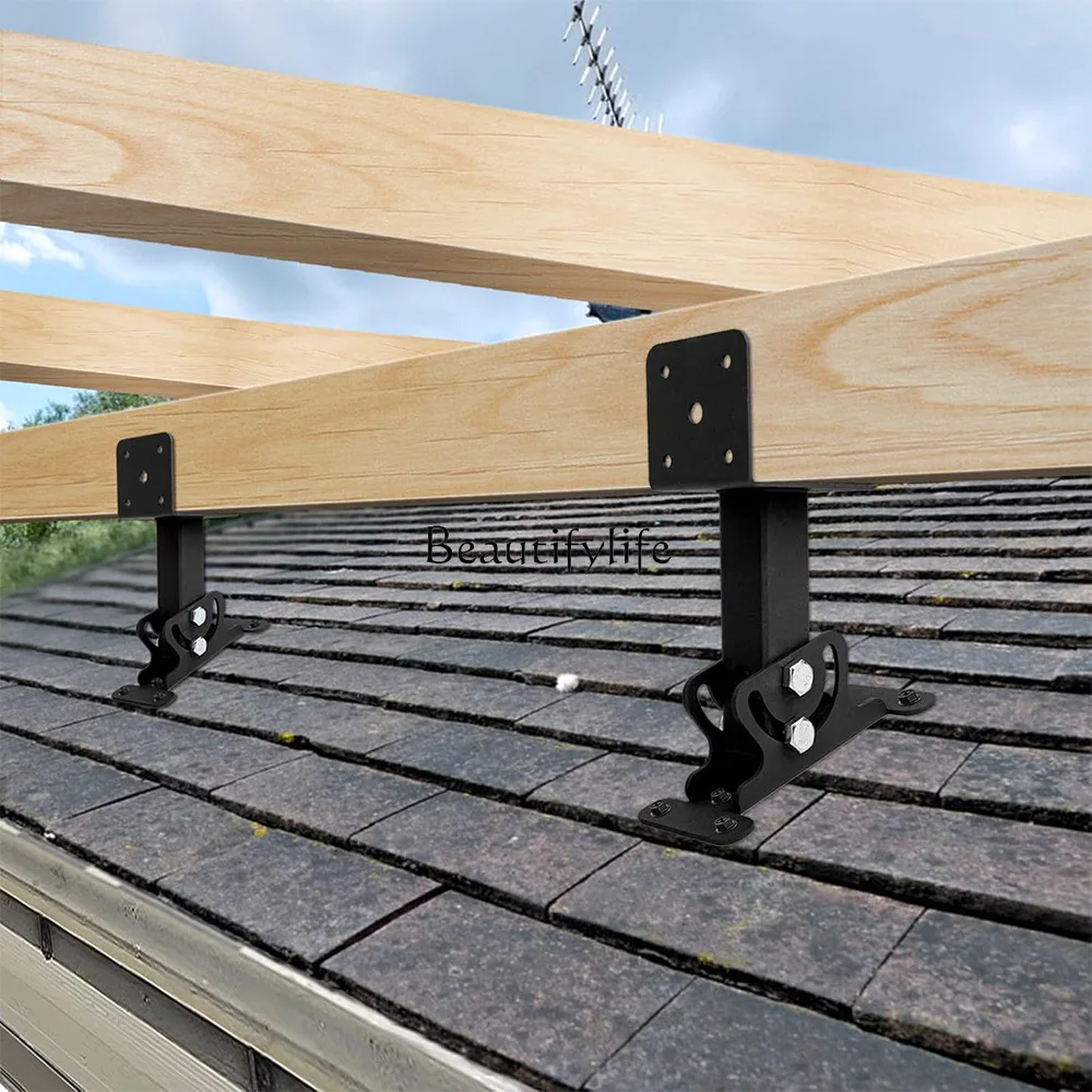 2 Cross-Border Roof Riser Support Kit Pergola Roof Riser Beam Support