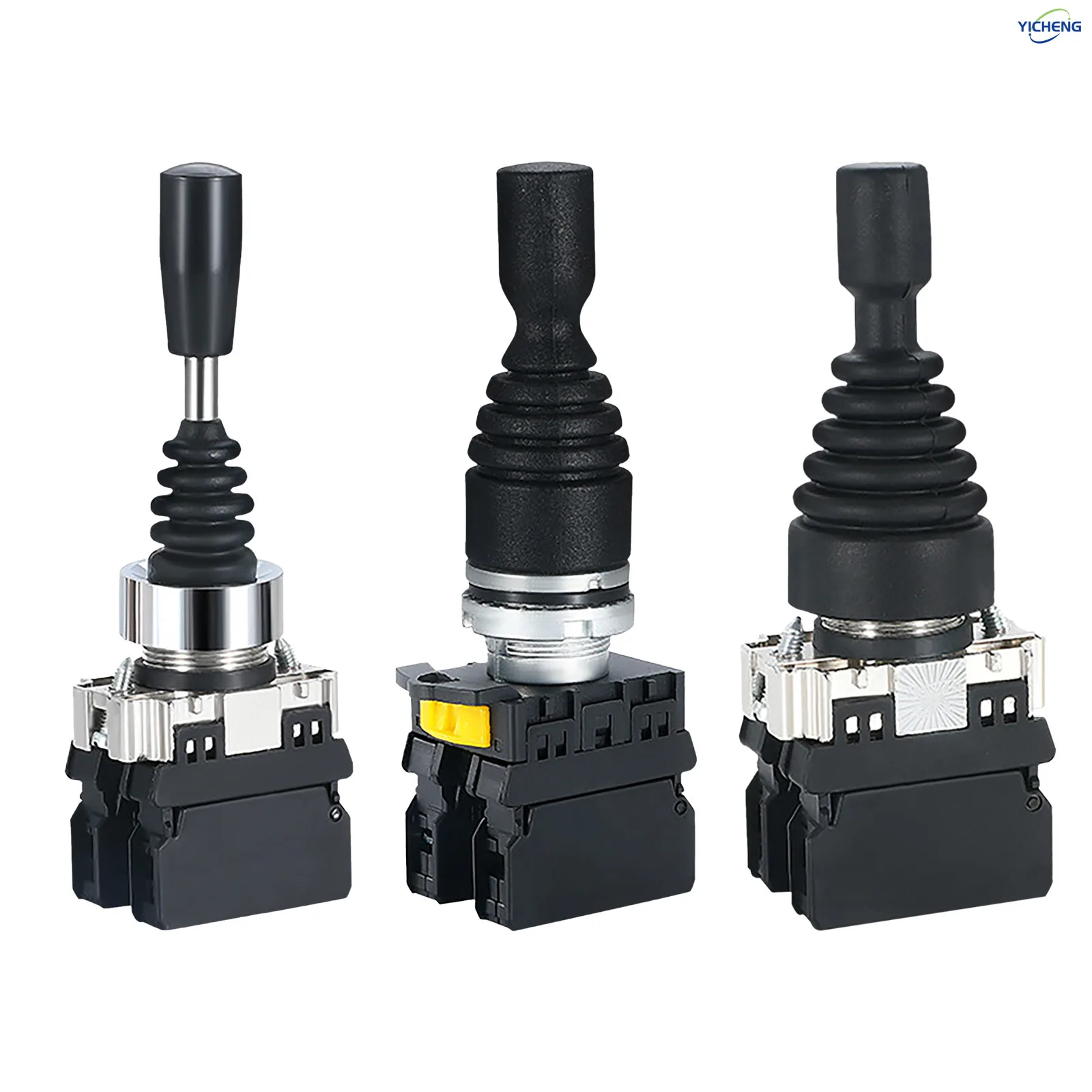 1Pcs 22mm Joystick Switch Momentary/self Locking 4 Position 4NO/2 Position 2NO Spring Return Wobble Stick Cross Switch
