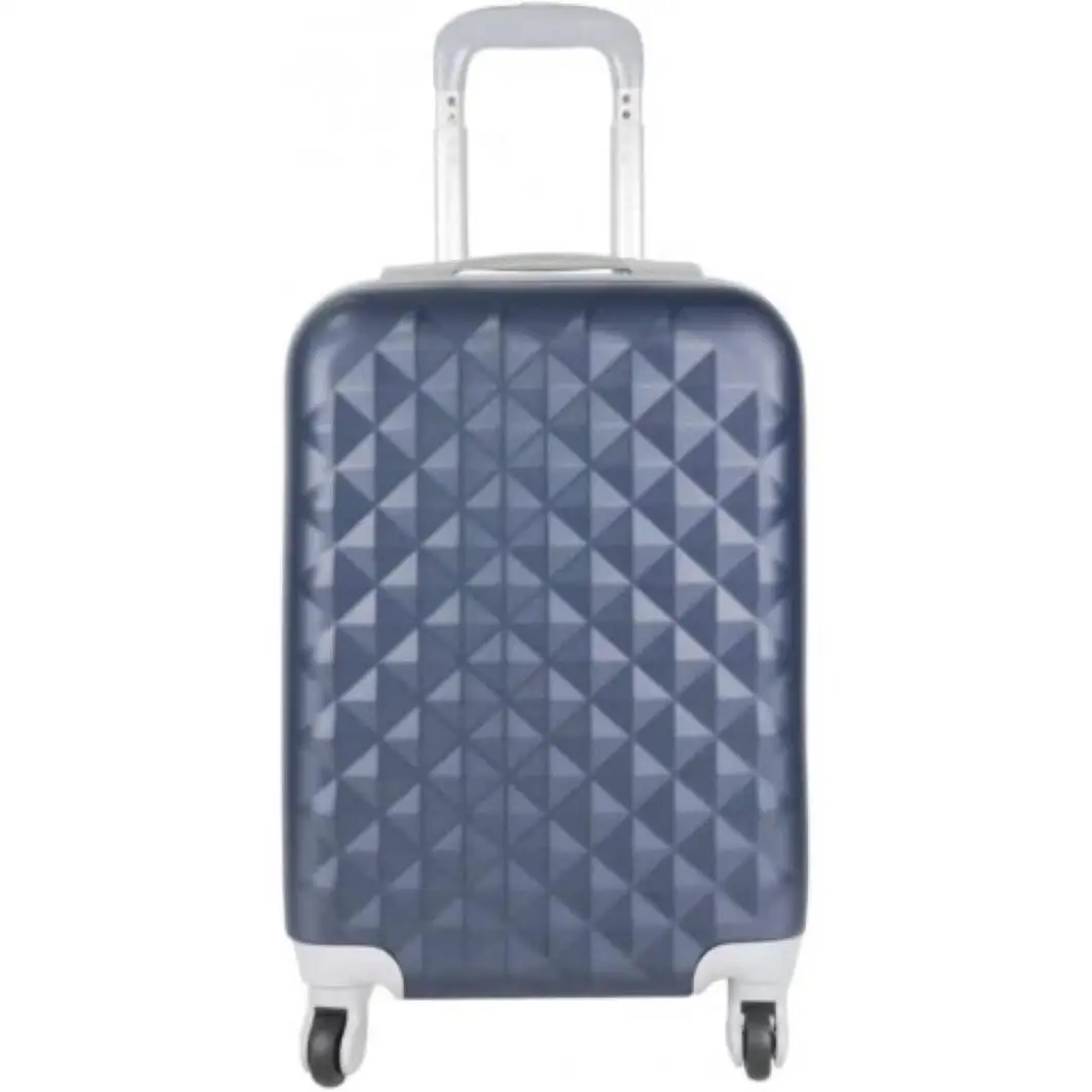 Cosshano suitcase for cabin hand luggage travel 55x35x20cm travel plane 37 liters blue.