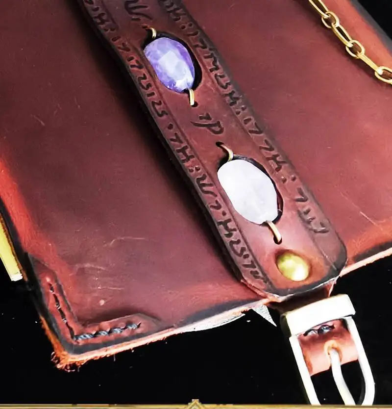 BLAMAG مايكرو ماجيك كتاب موضوع الراقية أغطية جلد المشاعر الإبداعية دفتر يوميات حساب اليد