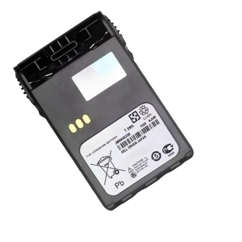 สำหรับโมโตโรล่า GP328/GP338plus PTX760 JMNN4023B เครื่องส่งรับวิทยุแบตเตอรี่ใหม่ JMNN4023B 7.4V 7.0Wh แบตเตอรี่