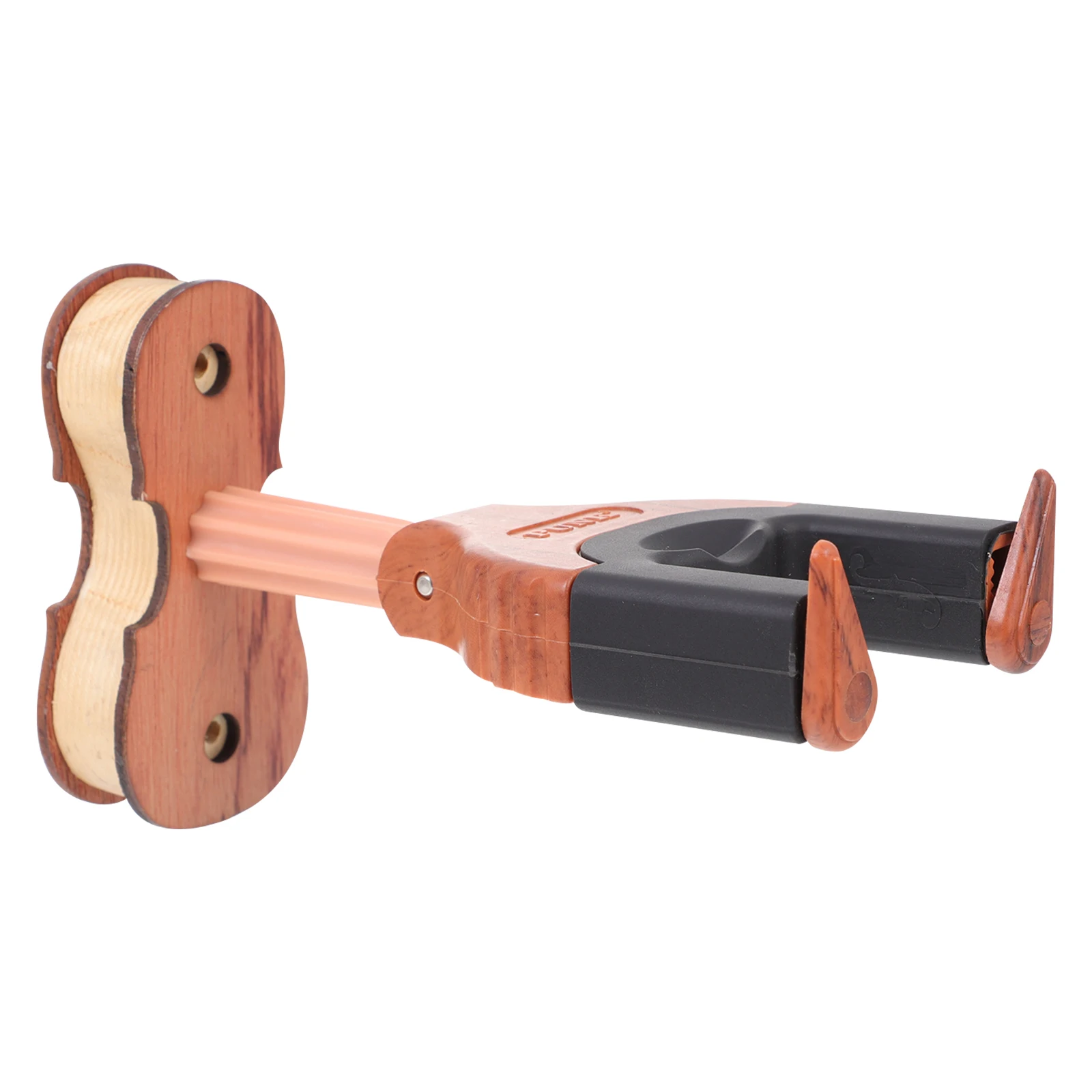 

Automatic Lock Hook Ukulele Wall Violin Hanger Wooden Viola Mount Instrument Silica Gel Hooks for Holder
