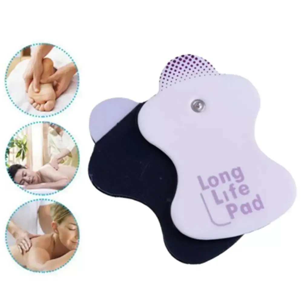12pcs Tens Electrode Adhesive Gel Pads Body Acupuncture Therapy Massager Therapeutic Pulse Stimulator Electro Sticker Slimming