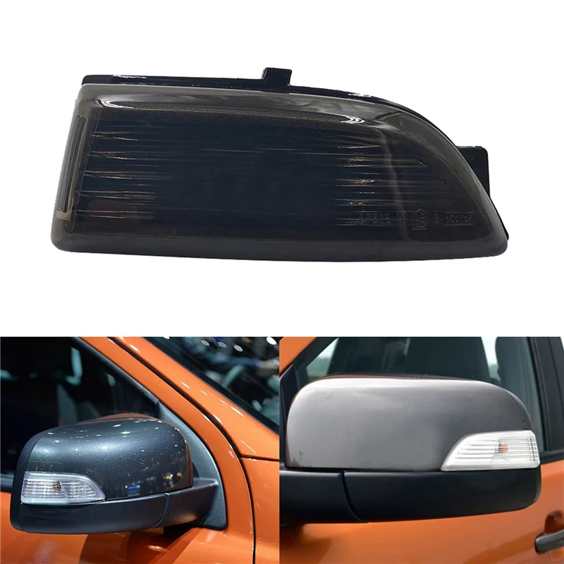 

40X Left+Right Rearview Mirror Light Cover Indicator Turn Signal Lamp Cover Ford Everest Ranger 2012-2020(Without Bulbs)