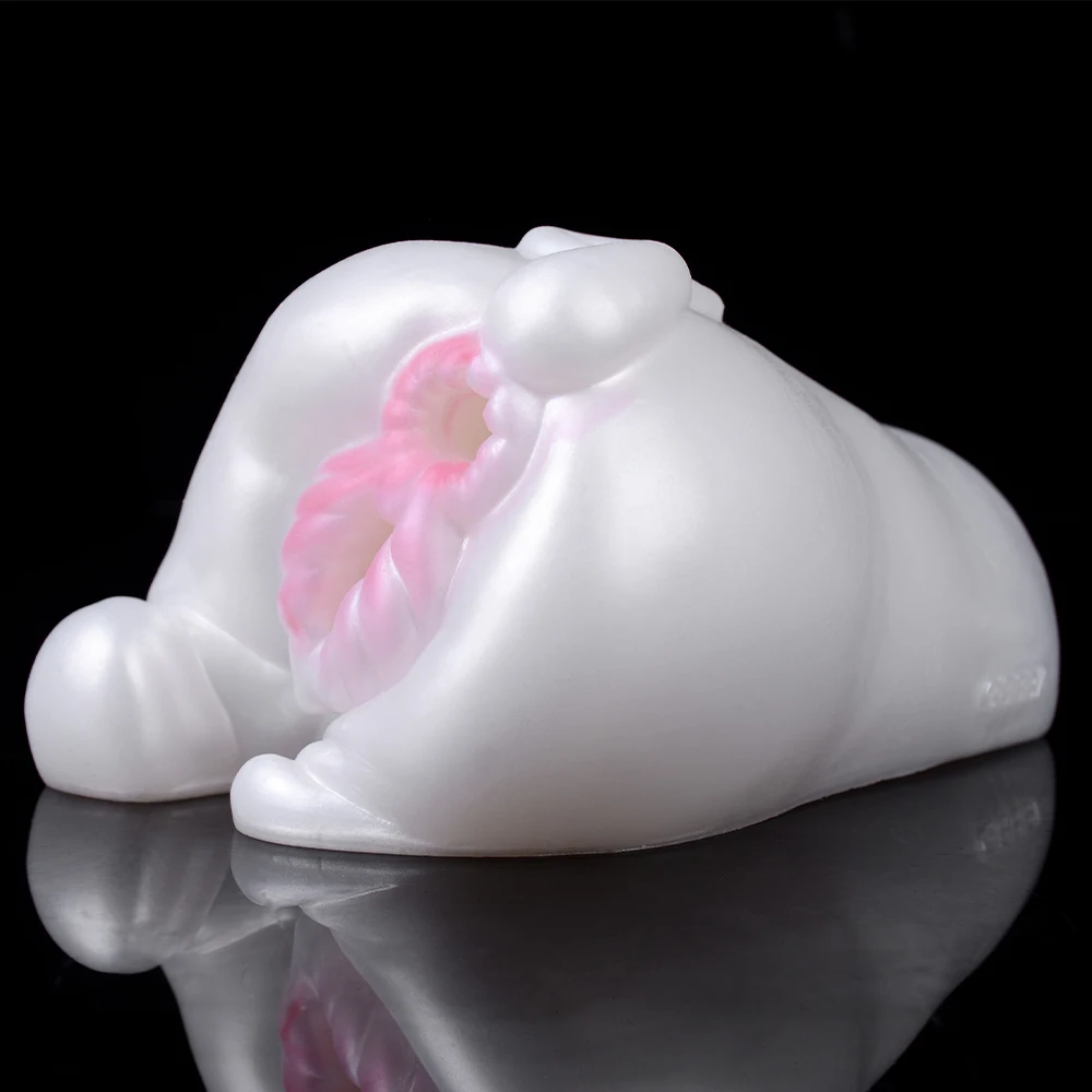 

Wireless Control Vibrating Silicone Male Masturbator White Fantasy Pig Pocket Pussy Stroker 3D Mould Soft Butt Anal