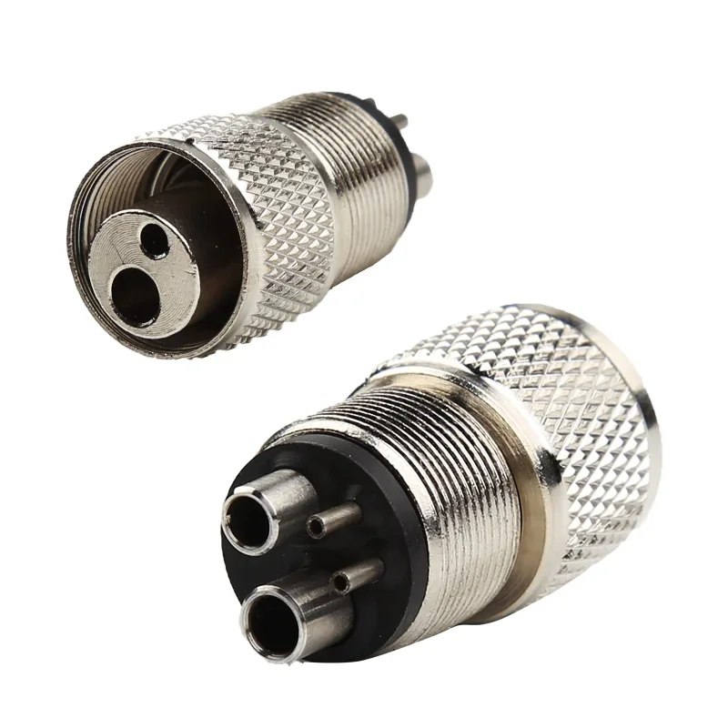 Dental Handstück Adapter Turbine Stecker Koppler 2/4 Löcher Wechsler Dental Instrument Teile Handstück Adapter Werkzeug – Detail 7