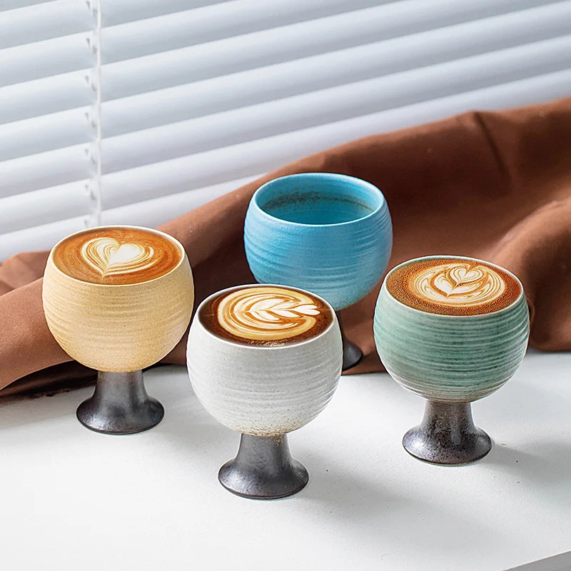 

Japanese-style coarse ceramic cup kiln coffee cup goblet ceramic cup high aesthetic water