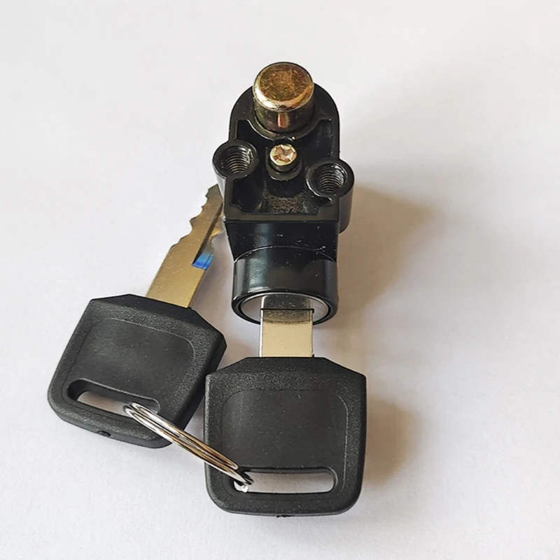 Heavy Duty Anti Theft Lock for E-Bike Battery Box - usage example