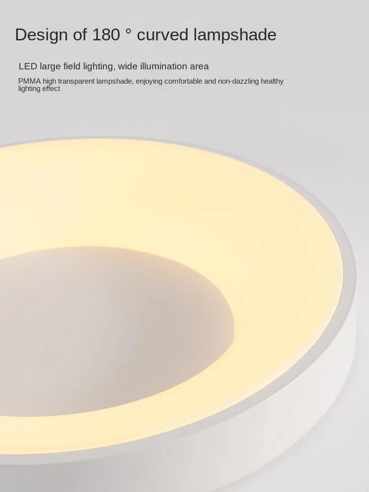 24w 36w modern Nordic Minimalist LED round Ceiling Lamp for Living Bedroom children's room kitchen with remote control