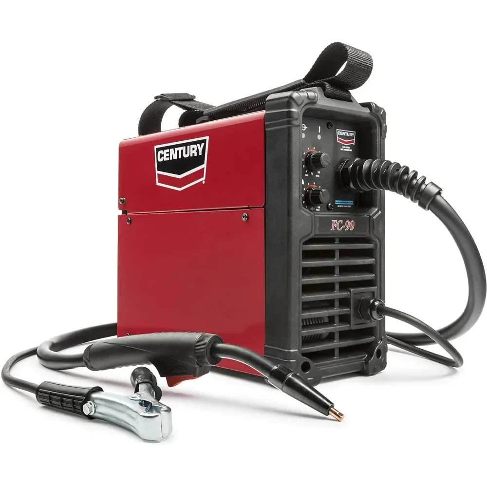 

Lincoln Electric FC90 Flux Core Wire Feed Welder and Gun, 90 Amp, 120V, Inverter Power Source for Easy Operation