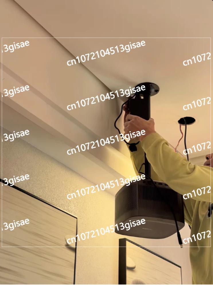 

Projector 1920 Resolution, Patented Audio 4G + 64G Screenless TV