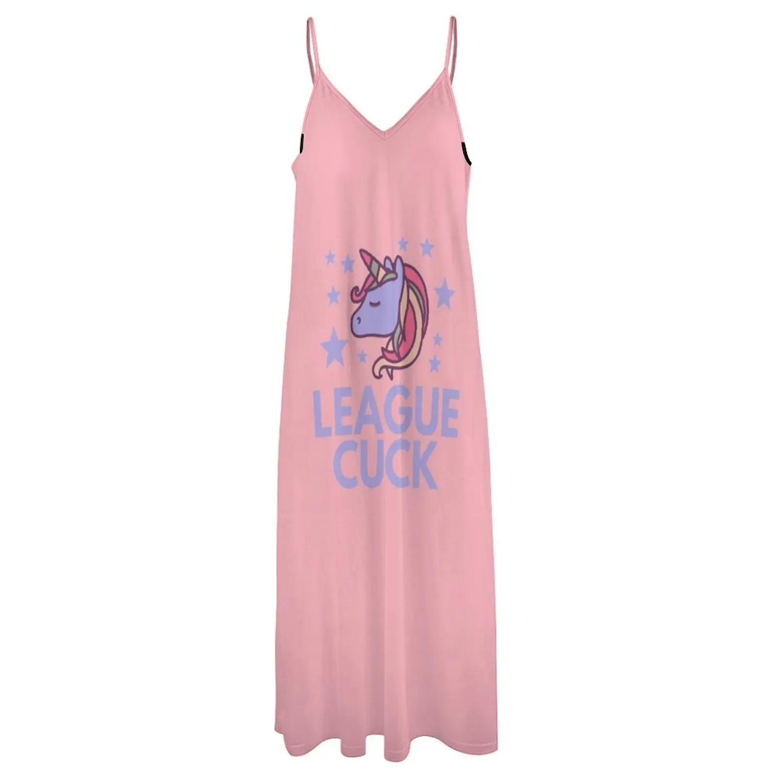 Suck At Fantasy Football T Shirt Unicorn Pink - League Cuck Camicia Abito lungo senza maniche Abito fasciato Abiti da donna Abito