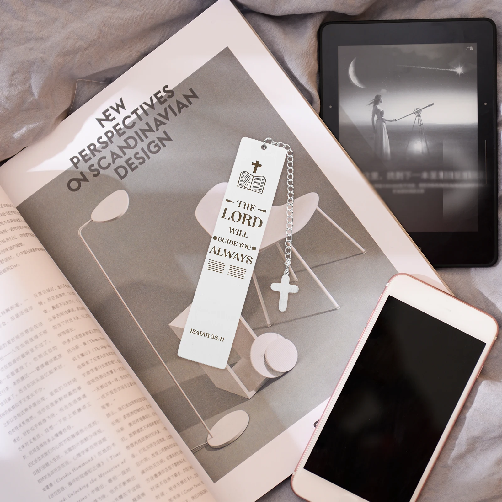 

Engraved Bookmarks Stainless Steel Lightweight Creative Book Markers Gifts Readers Teachers Literature Art Graduation